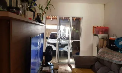 Casa com 02 Dormitórios à venda, no Residencial Campo Florido em Campinas/SP.