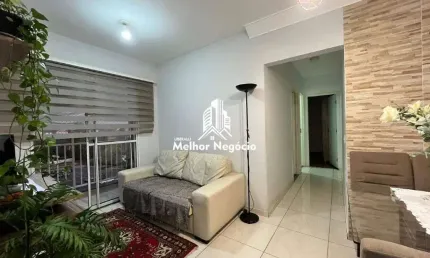 Apartamento 54m² à venda, 2 Dormitórios (Quartos), 1 banheiro no Condomínio Alta Vista - Jardim Alto da Boa Vista, Valinhos, SP