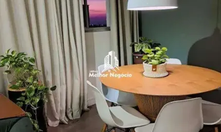 Apartamento à venda no Condomínio Parque da Figueira – Campinas/SP Apartamento com 2 dormitórios, 1 banheiro e 1 vaga de garagem.
