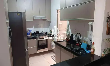 Apartamento à venda no Condomínio Parque dos Alpes – Bairro Jardim da Colina Verde, Limeira, SP Apartamento térreo com 2 dormitórios, 1 banheiro e 1 v
