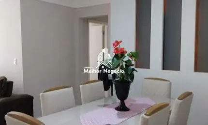 Apartamento com 03 dormitórios sendo 01 deles suíte no Condomínio Residencial Girassol em Nova Odessa/SP.
