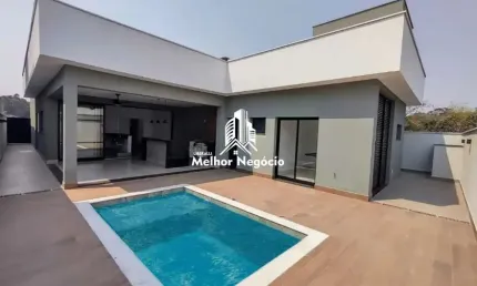 Casa térrea no condomínio Moinho Vermelho com 3 dormitórios à venda em Piracicaba. Casa localizada no bairro Conceição em Piracicaba/SP