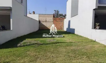 Terreno em condomínio à venda com 200 m² no bairro água branca em piracicaba - sp.