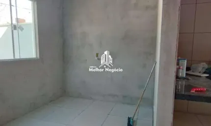Casa à venda com 2 quartos sendo uma suíte no bairro jardim santa olivia em sumaré/sp