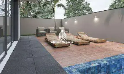 (em construção 35%) casa em condomínio residencial com 3 suítes à venda em campinas - sp