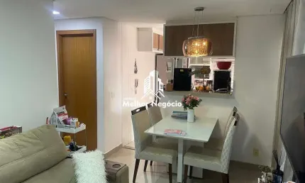 Apartamento à venda com 02 quartos no condomínio parque cachoeira das pedras em campinas, sp