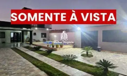 Somente à vista - casa à venda com 3 quartos em sumaré.
