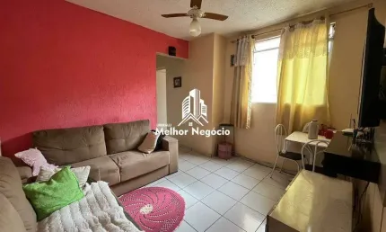 Apartamento à venda com 02 quartos no condomínio bertioga em hortolândia, sp