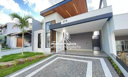 Casa à venda, com 3 quartos sendo 1 suíte, com piscina no residencial real parque sumaré, sumaré, sp