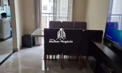 Apartamento à venda com 02 quartos no condomínio por do sol em piracicaba, sp