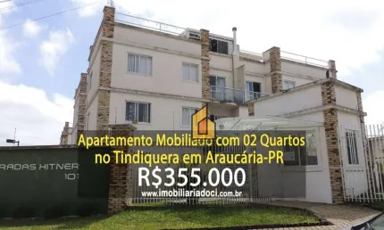 Apartamento com 2 dormitórios à venda, 63 m² por R$ 355.000,00 - Tindiquera - Araucária/PR