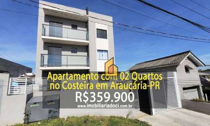 Apartamento com 2 dormitórios à venda, 46 m² por R$ 359.900,00 - Costeira - Araucária/PR
