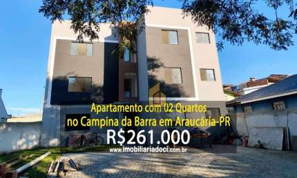 Apartamento com 02 Quartos no Campina da Barra   - A venda por R$261.000,00