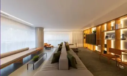 Apartamento em andar alto, com 3 suítes no Campo Belo