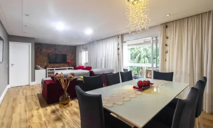 Apartamento semi-mobiliado 143 m² com 3 suítes, 2 vagas, ipiranga, sp