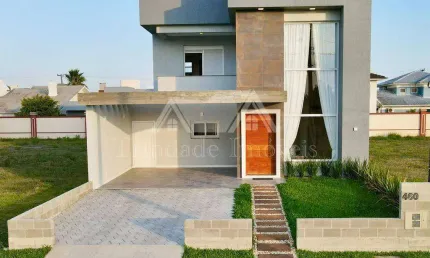 Casa em condomínio fechado com 3 quartos à venda na Estrada Do Mar, 132, Zona Nova, Capão da Canoa por R$ 1.380.000