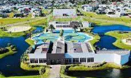 Terreno à venda na zona nova, Condomínio Dubai Resort, Capão da Canoa por R$ 426.000