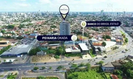 Apartamento no Edifício Porto Real - Jardim Guanabara - Areão