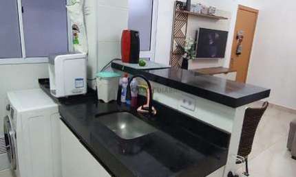 Vendo Apto 2 Quartos com Garden em Porcelanato - Chap. Borboletas