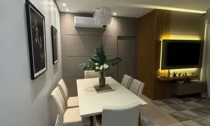 Vendo Apartamento 3 quartos - MOBILIADO COMPLETO - Ed. Porto Real