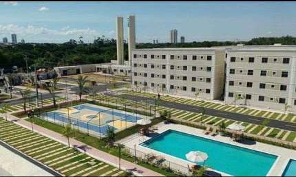 Apartamento Porteira Fechada no Chapada dos Buritis
