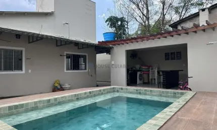 Vendo Casa 4 Quartos com Piscina - Quintal Grande - Várzea Grande