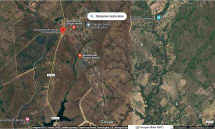 chácara no condomínio Parque Mirella 2 , medindo 50 X 100 na estrada do Manso