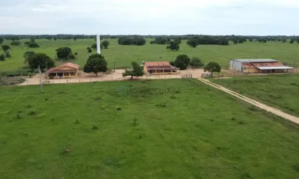 fazenda no município de Araguaiana no estado do Mato grosso MT