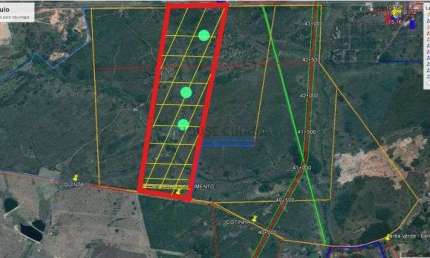 Terreno comercial nas margens da BR 070, com 200 Hectares Próximo do trevo do la