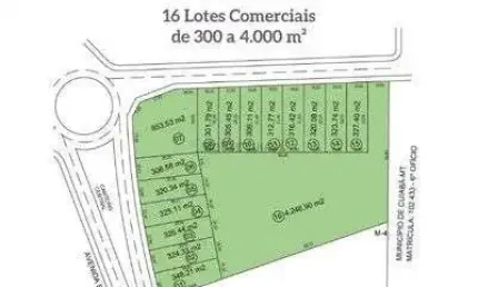 Terreno à venda na Avenida Belvedere, 2323, Condomínio Belvedere, Cuiabá