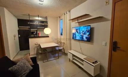 Alugo/ vendo apartamento 2 quartos mobiliado - chap. mantiqueira