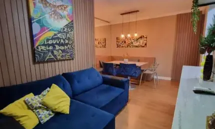 Lindo apartamento semimobiliado no villaggio di bonifácia – em frente ao parque