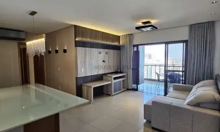 Alugo apartamento 3 quartos - mobiliado - alto padrão - maison nicole