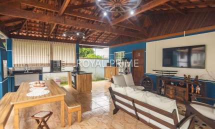 Casa com Terreno, Área Gourmet e 2 quartos à venda, 130 m² - Jardim das Acácias - Quatro Barras/PR