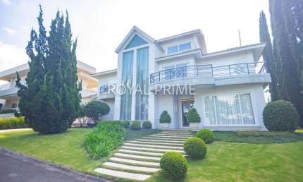 Casa Mobiliada no Condomínio Palladio com Quintal, Sótão e 5 quartos à venda, 640 m² - Santa Felicidade - Curitiba/PR
