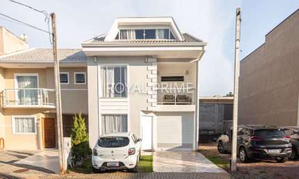Sobrado em Condomínio com Jacuzzi, Ático e 4 quartos à venda, 210 m² - Campo Comprido - Curitiba/PR