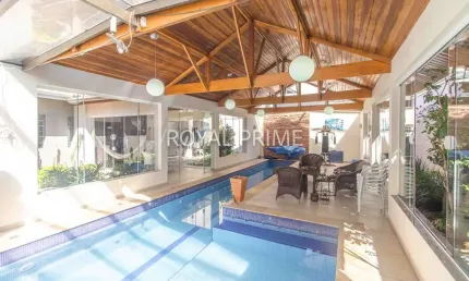 Sobrado Triplex em Condomínio com Piscina, Ático e 4 dormitórios à venda/locação, 402 m² - Santa Felicidade - Curitiba/PR