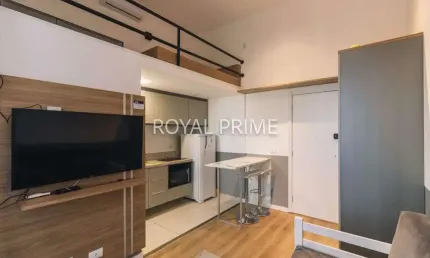 Studio à venda, 1 quarto, 1 suíte, mossunguê - curitiba/pr