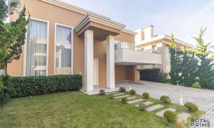 Casa Alto Padrão em Condomínio, Mobiliada, com Jardim, Piscina e 3 suítes à venda - 420m2 - Campo Comprido, Curitiba