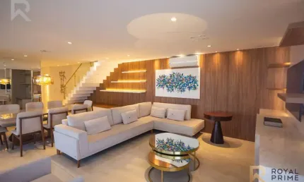 Cobertura Mobiliada em Cond Clube com 3 suítes para venda - 247m2 - Água Verde, Curitiba-PR
