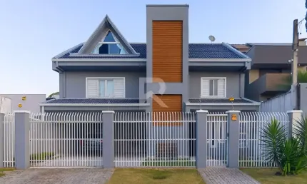 Casa frente rua com jardim, 3 pavimentos à venda, 321 m² - são braz - curitiba/pr