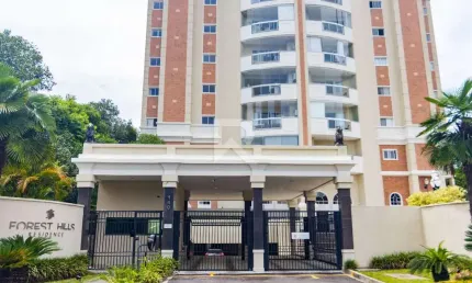 Apartamento duplex garden com 5 quartos, 2 suítes e área gourmet - venda 300m² - mossungue - curitiba/pr