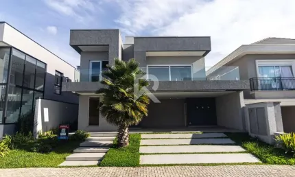 Casa Nova Moderna em Condomínio Clube com 4 Suítes à Venda - São Braz – Curitiba