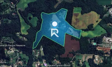 Terreno à venda c/ 136.750m² - zoneamento apa passaúna no augusta, em curitiba/pr