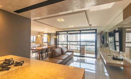 Apartamento em Andar Alto, Vista Livre em Cond. Clube com 2 Quartos, 99 m² - Ecoville - Curitiba/PR