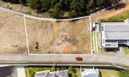 Amplo terreno em condomínio fechado 860 m², face norte - butiatuvinha - curitiba/pr -