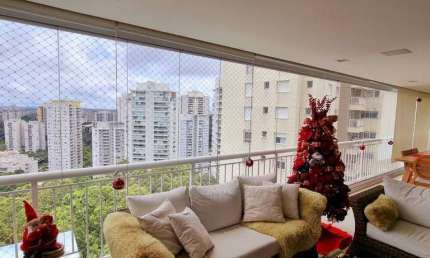 Apartamento com 3 suites 4 vagas a venda na Vila Andrade