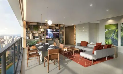 Apartamento com 3 suítes 2 vagas a venda no Panamby