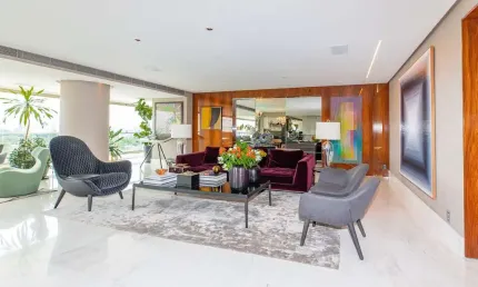 Apartamento com 4 suítes 5 vagas a venda no campo belo