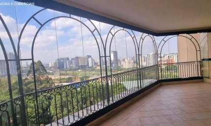 Apartamento com 4 suítes 5 vagas a venda no Panamby